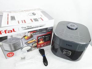 美品 T-fal ティファール ザ・ライス 遠赤外線 IHジャー 炊飯器 5.5合炊き RK8808JP SERIE R63 遠赤直火炊き 通電のみ確認 現状品 ★2744 