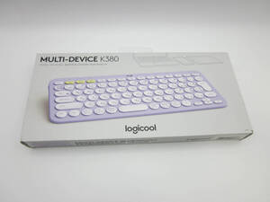 【美品】 Logicool ロジクール Bluetooth ワイヤレスキーボード PEBBLE KEYS 2 K380 LV 0118,002