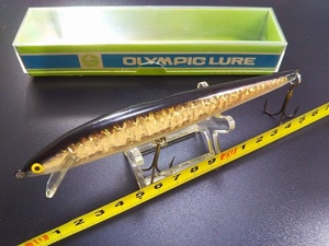 廃番 オリムピック #126 フレクトライトミノー 14cm #GB 未使用 ② オールドB級ルアー系 JAPAN VINTAGE OLYMPIC FLECKED LIGHT MINNOW