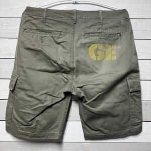 SIZE L GOODENOUGH CARGO PANTS GREEN YELLOW GDEH GE グッドイナフ カーゴパンツ グリーン