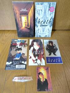 8cmCD 2枚セット heath 迷宮のラヴァーズ lovers of labyrinth Daydream #002 TRAITOR DAYDREAM 003 /名探偵コナン ヒース X JAPAN 8cm