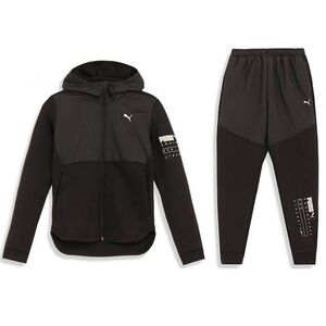 ★プーマ PUMA 新品 レディース 吸汗速乾 ドライ ストレッチ ジャケット パンツ 上下セット SET スーツ 黒 [SET524384-01-S] 五 零★QWER