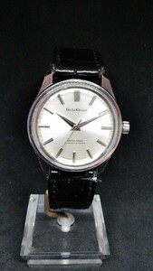 【超激レア！60年製】最終モデル SEIKO CROWN 57-8010 Cal.560 21石 57GSベースモデル リューズ固着無 風防ヒビ有り 稼働品 ジャンク扱