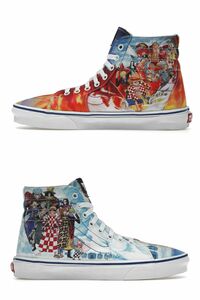 *USA超限定 バンズ Vans X One Piece Limited Edition SK8 HI Sneakers 