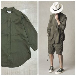 20ss 2020 nonnative ノンネイティブ NN-S3718 OFFICER SHIRT Q/S RELAXED FIT P/L WEATHER STRETCH COOLMAX シャツ サイズ 1 701