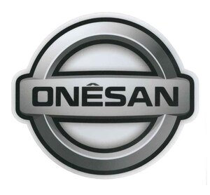 ★★ ONESAN(お姉さん) ステッカー ★★ 左右約10.5cm×天地約9cm