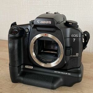 1円スタート Canon キャノン デジタル一眼レフカメラ EOS 7 フィルムカメラ 一眼レフ ブラック レンズ 28-105㎜ ボディ BP-300 