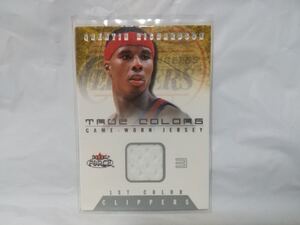 400シリ Quentin Richardson 2001-02 Fleer Force True Colors Game worn Jersey #TC QR クエンティン・リチャードソン Clippers NBA