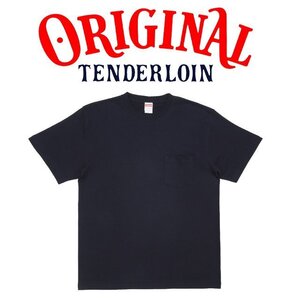 1円～1スタ 新品未使用 正規品 NAVY 激レア TENDERLOIN テンダーロイン ポケットTシャツ TEE 藤原ヒロシ キムタク サイズXL 三代目JSB着用