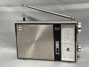 ジャンク TOSHIBA 東芝 トランジスター ラジオ TRANSISTOR RADIO 11M-860FD AFC FM AM ■ 昭和レトロ 昔のラジオ ■ 松1378 三