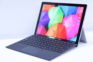 1円～ バッテリー良 キーボード付 Windows11 省電力モデル タブレットPC Surface Pro 5 m3-7Y30 4G SSD128G 12.3型PixelSense DtoDリカバリ