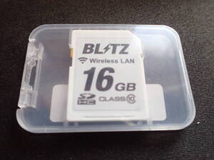 [値下げ]BLITZ レーダー探知機 TL403R専用 無線LAN内蔵 SDHCカード BWSD16-TL403R ブリッツ