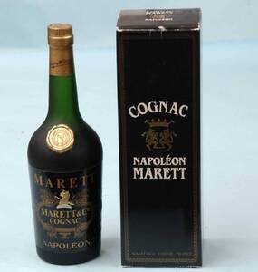 未開栓 古酒 ■ COGNAC NAPOLEON MARETT 700ml 40% ■ 箱入 コニャック ナポレオン マレット