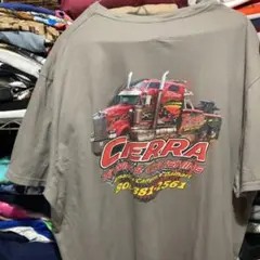 USA アメリカ 古着 半袖 レーシング Tシャツ ビックプリント ストリート