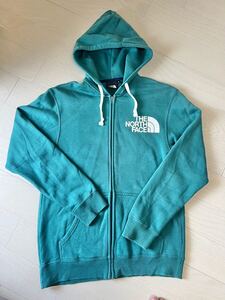 【THE NORTH FACE（ザ ノース フェイス）】キッズ/ジップアップ/パーカー/グリーン/Mサイズ