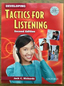 Tactics for Listening-Developing/Second Edition/英会話リスニングブック&Student CD/初級の上