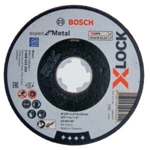 BOSCH ボッシュ X-LOCK 切断砥石 エキスパート 鉄用（厚さ2.5ｍｍ） 25枚セット 2608619255