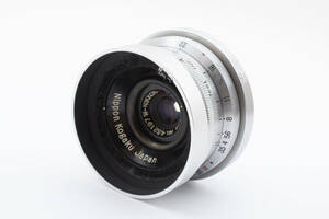 ★☆ Nikon ニコン Nippon Kogaku W-NIKKOR・C 3.5cm 35mm F3.5 ＃1 単焦点レンズ ★☆