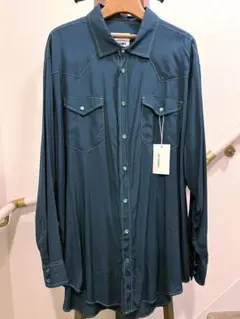 MY THINKS  MY RAYON SILK WESTERN SHIRT