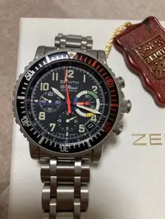 ゼニスZENITH 02.0480.405 エルプリメロ レインボーフライバック