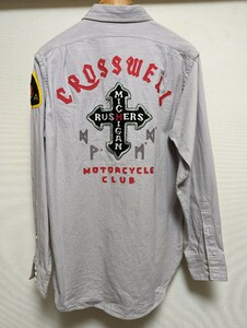 レア リアルマッコイーズ BUCO CLUB シャツ CROSSWELL M.C.