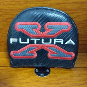 美品　スコッティキャメロン ヘッドカバー FUTURA X パターカバー マジックテープ タイプ SCOTTY CAMERON タイトリスト マレット 