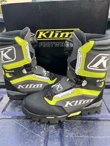 ☆中古品klim スノーモービルブーツ　スノーモービル　GORE-TEX