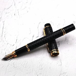 (ペン先18K750) WATERMAN☆ウォーターマン ル・マン100 ブラック 万年筆 ※筆記未確認◆おたからや【G-B28959】同梱-2