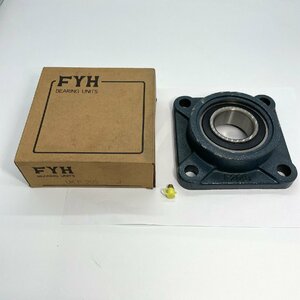 未使用 FYH 角フランジ形 ユニット UKF209J 適用H309X（H2309X）軸径40ｍｍ ベアリング【道楽札幌】