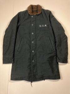 【2】MARKA BLACK LABEL N-1 Long Deck Jacket マーカ ブラックレーベル ロング デッキ ジャケット 日本製 (B07C-C01001C) F1065