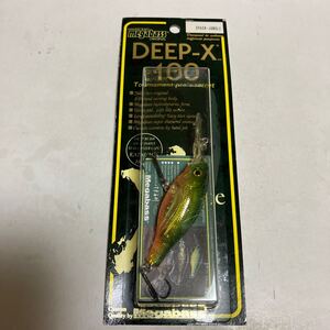 Megabass ディープX100 パッケージダメージあり