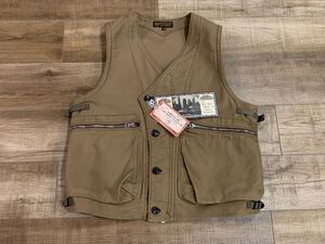 新品！FREEWHEELERS フリーホイーラーズ　SPEED ENGINEER SLEEVELESS COAT サイズ40 検）バーンストーマーズ ブートレガーズ