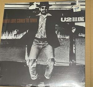 未開封 送料込 U2 With B.B. King - When Love Comes To Town 12インチ レコード / 096570