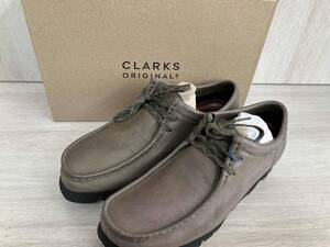 Clarks 21621／Wallabee GTX／レザー／カーキ ワラビーブーツ・デザートブーツ　UK8 1/2 US9 1/2 EU42 1/2