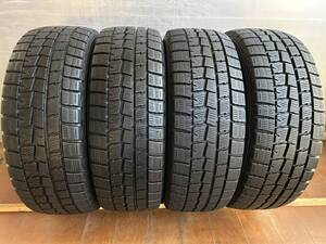 即決 送料無料◆185/60R14/冬4本/残溝約7㎜/MR2/カローラ/レビン/トレノ/CR-X/シビック/NX/パルサー/ユーノス/ロードスター/カルタス等