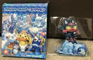 2016年 ポケモンセンター札幌 出店記念日イラスト アクリルキーホルダー コレクション ニャビー アローラサンド ポケセン 限定