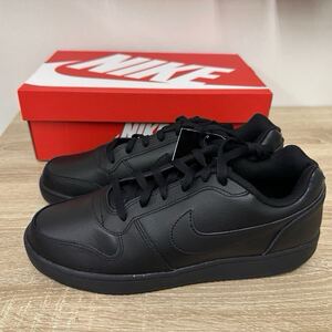 26.5cm 新品 NIKE EBERNON LOW ナイキ エバノン ロー 黒 ブラック スニーカー シューズ AQ1775-003