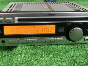 SK-506　ホンダ Gathers 純正オーディオ　 CDプレーヤー デッキ CX-128C 　　JF1 N-BOX 　フィット GP1 GE6 　JH1　後期アクティHH5HM1