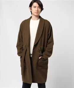 UNITUS ユナイタス： BELTED SHAWL COAT ジャーナルスタンダード　journal standard コート　アウター　ジャケット　beams