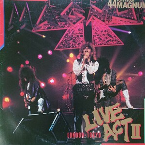 2LP/44MAGNUM〈LIVE ACTⅡ LONDON-TOKYO〉☆5点以上まとめて（送料0円）無料☆