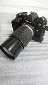 Nikon ニコン MF-16 Nikon MD-12 フィルム一眼レフカメラ NikonHK-10 レンズ付　札幌