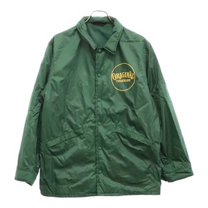 TENDERLOIN テンダーロイン T-NYLON COACH JKT ロゴプリント ナイロンコーチジャケット グリーン