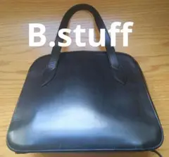 B.stuff レザーバッグ　黒