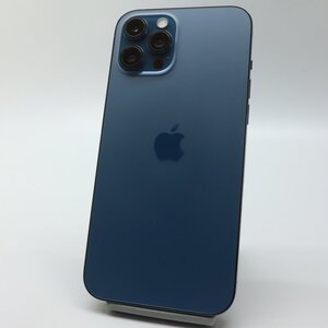 Apple iPhone12 Pro Max 128GB Pacific Blue A2410 3H440J/A バッテリ100% ■ドコモ★Joshin4285【1円開始・送料無料】