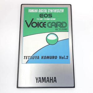 YAMAHA　EOS VOICECARD　RCD2000　ボイスカード　小室哲哉