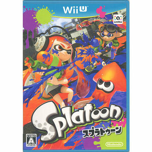 【中古】【ゆうパケット対応】Splatoon(スプラトゥーン) Wii U ディスク傷 [管理:1350008922]