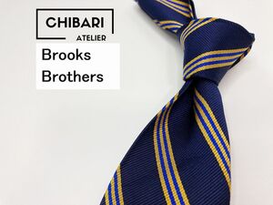 BrooksBrothers　ブルックスブラザーズ　レジメンタル柄 ネクタイ 3本以上 送料無料 メンズ ネイビー　1204059