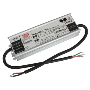 Meanwell ミンウェル HLG-185H-12A 直流電源 DC電源 12V 13A 156W 防水 IP65