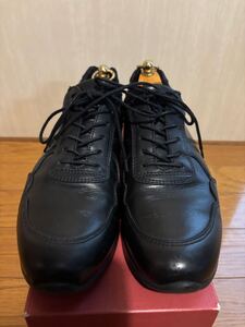 paraboot パラブーツ スニーカー　革靴　黒　5.5 オールブラック　ビジネス