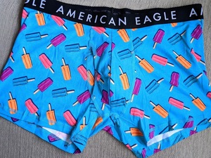 * AE アメリカンイーグル ボクサーブリーフ トランクス AE 4.5" Classic Boxer Brief XXXL / Blue *